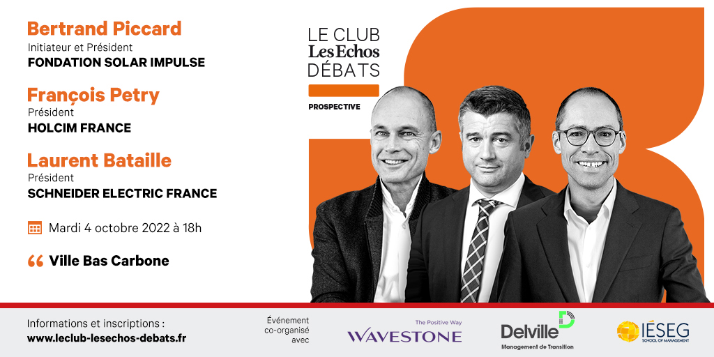 Delville Management partenaire du Club les Echos Débats