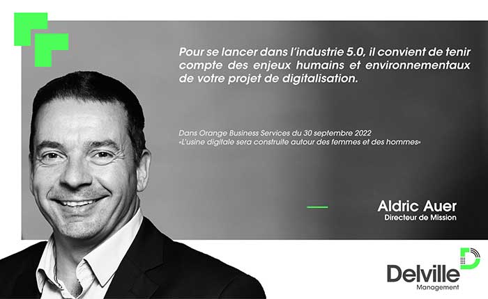 Aldric Auer, Directeur de mission chez Delville Management
