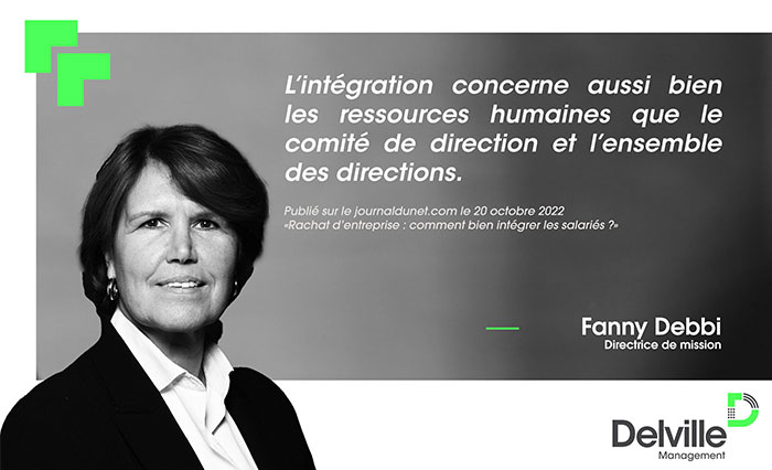 Rachat d'entreprise, Citation de Fanny debbi