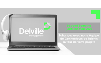 E-Speed Sourcing avec les connecteurs de talent delville Management