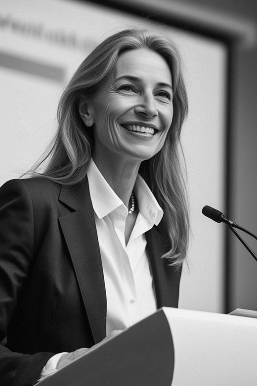 image_management_de_transition_femme_noir_et_blanc