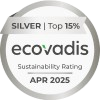 EcoVadis Silver 2025